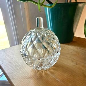 Vintage Crystal Trinket Dish 3 in 1